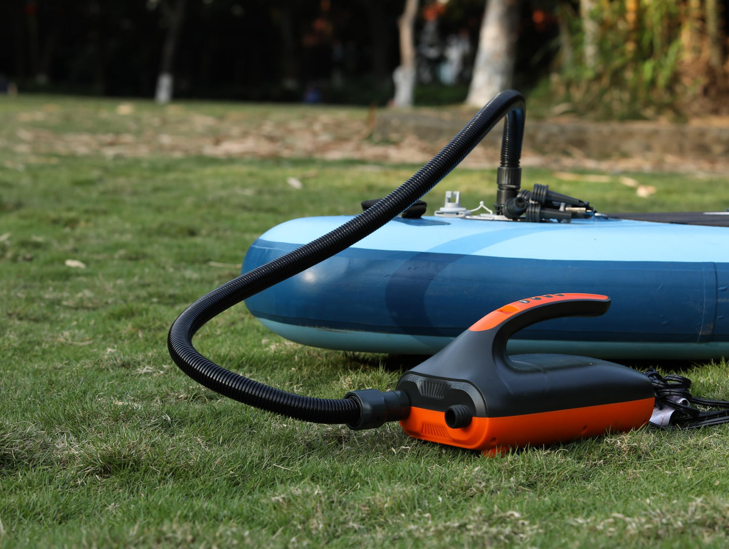 AIRFUN - Elektriskais SUP dēļu pumpis 12V DC, 20 PSI