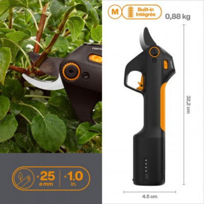 Akumulatora grieznes Fiskars ePruner M