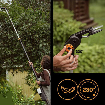 Akumulatora grieznes Fiskars eTree Pruner (lieliem kokiem)