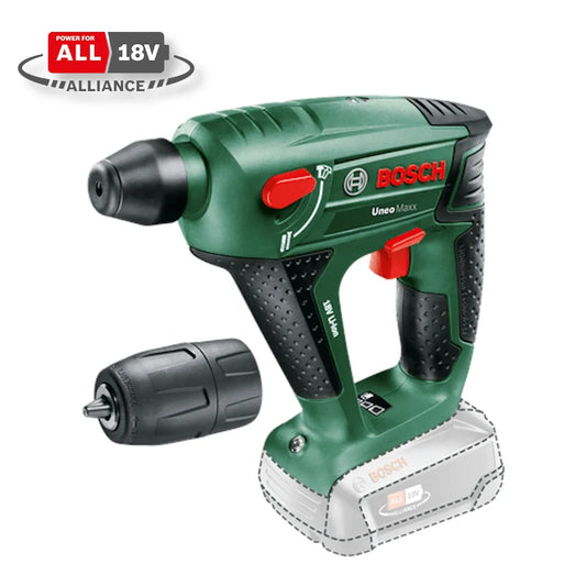 Akumulatora perforators BOSCH Uneo Maxx - bez akumulatora un lādētāja