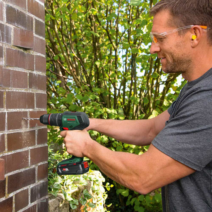 Akumulatora urbjmašīna skrūvgriezis BOSCH AdvancedDrill 18V-80 QuickSnap - ar 3 patronām, bez akumulatora