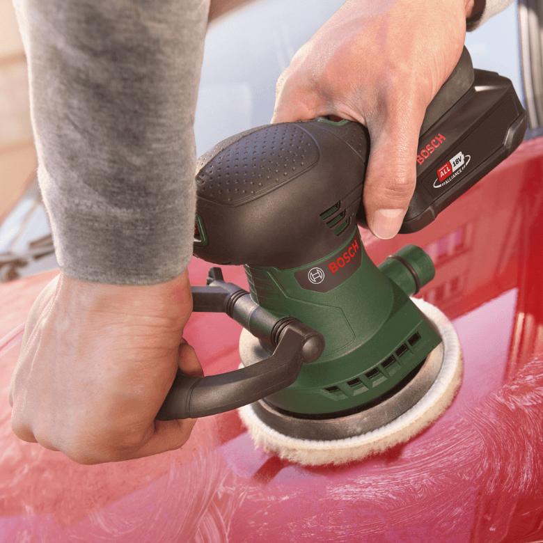 Akumulatora ekscentriskā slīpmašīna BOSCH AdvancedOrbit 18 - bez akumulatora un lādētāja