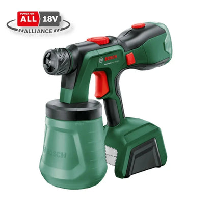 Akumulatora krāsu pistole BOSCH AdvancedSpray 18V-500 - 1x4,0Ah akumulators un lādētājs