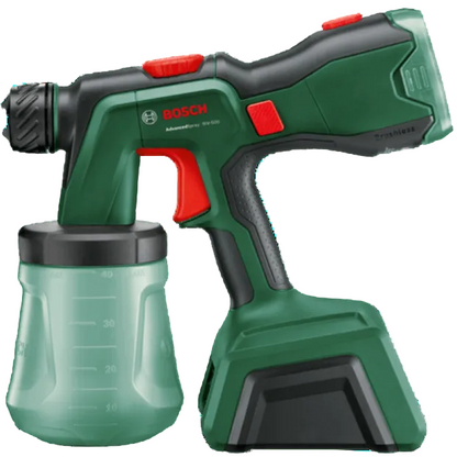 Akumulatora krāsu pistole BOSCH AdvancedSpray 18V-500 - bez akumulatora un lādētāja