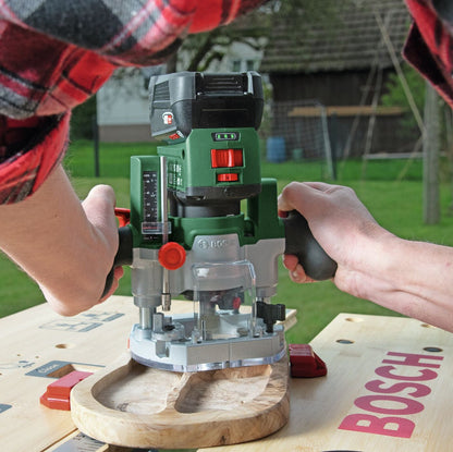 Akumulatora virsfrēze komplekts BOSCH AdvancedTrimRouter 18V-8 - bez akumulatora un lādētāja