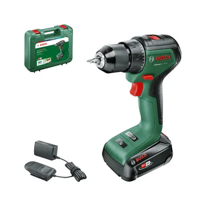 Akumulatora urbjmašīna skrūvgriezis BOSCH UniversalDrill 18V-60 - 1x2,0Ah akumulators, lādētājs
