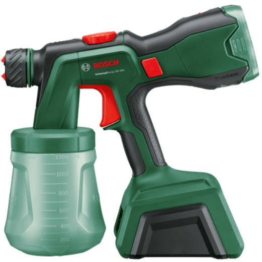 Akumulatora krāsu pistole BOSCH UniversalSpray 18V-300