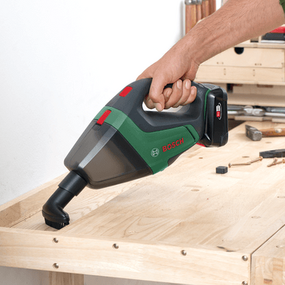 Akumulatora putekļu sūcējs BOSCH UniversalVac 18 - bez akumulatora un lādētāja