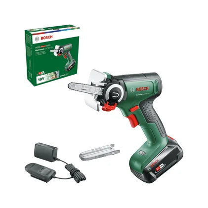 Akumulatora mikroķēdes zāģis BOSCH UniversalCut 18V-65 - 1x2,5Ah akumulators, lādētājs