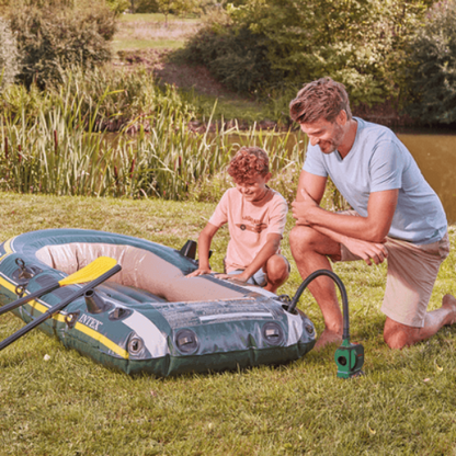 Akumulatora gaisa sūknis BOSCH EasyInflate 18V-500 - 1x2,0Ah akumulators, lādētājs
