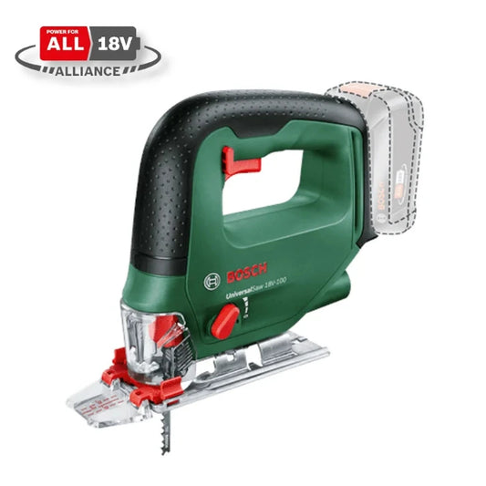 Akumulatora figūrzāģis BOSCH UniversalSaw 18V-100 - bez akumulatora un lādētāja