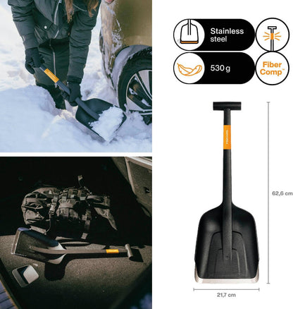 Mašīnas sniega lāpsta Fiskars Plus