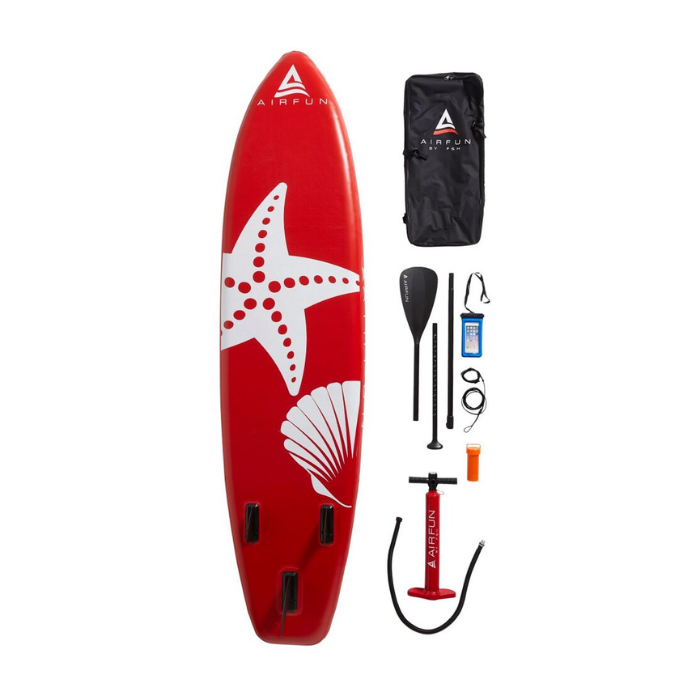 AIRFUN - Red - piepūšamais SUP dēlis