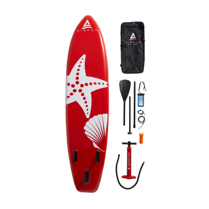 AIRFUN - Red - piepūšamais SUP dēlis