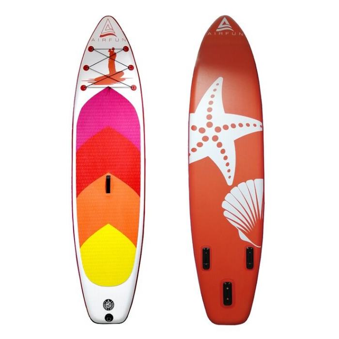 AIRFUN - Red - piepūšamais SUP dēlis