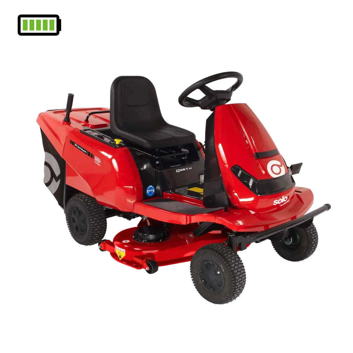 Elektriskais dārza traktors solo® by AL-KO R 85.1 Li | Akumulatora zāles traktors līdz 6000 m²