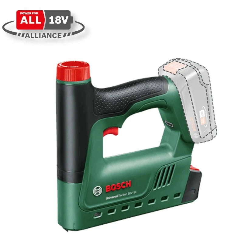 Akumulatora skavu un naglu pistole BOSCH UniversalTacker 18V-14