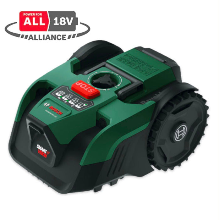 Bosch VisiMow 18V-200 mauriņa robots | Bez robežvada, līdz 200 m²