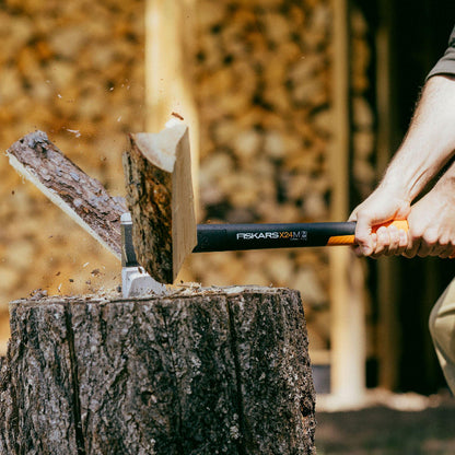 Fiskars X-Series M skaldīšanas cirvis | Efektīvai malkas skaldīšanai