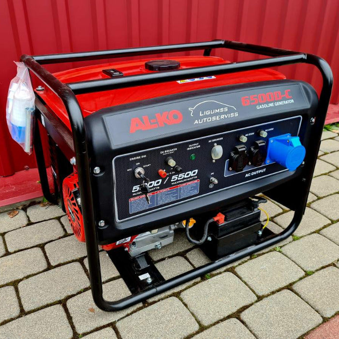 Benzīna strāvas ģenerators 6500 D-C AL-KO (5.0 kW)