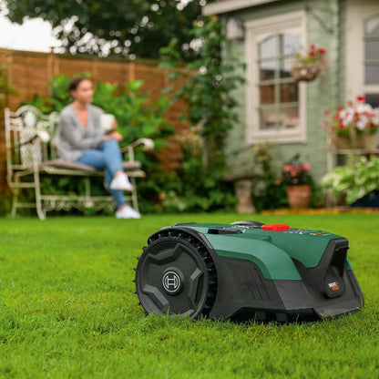Mauriņa robots BOSCH VISIMOW18V-100 ar akumulatoru un lādētāju