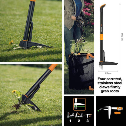 X-sērijas nezāļu rāvējs Fiskars