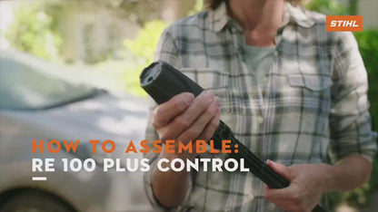 STIHL RE 100 PLUS CONTROL augstspiediena mazgātājs | Ērtai un efektīvai teritoriju tīrīšanai