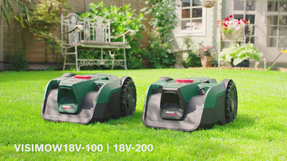 Bosch VisiMow 18V-100 mauriņa robots | Bez robežvada, līdz 100 m²