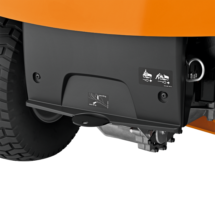 STIHL RT 4112 SZ dārza traktors 110 cm | Ātrai un efektīvai lielu teritoriju pļaušanai