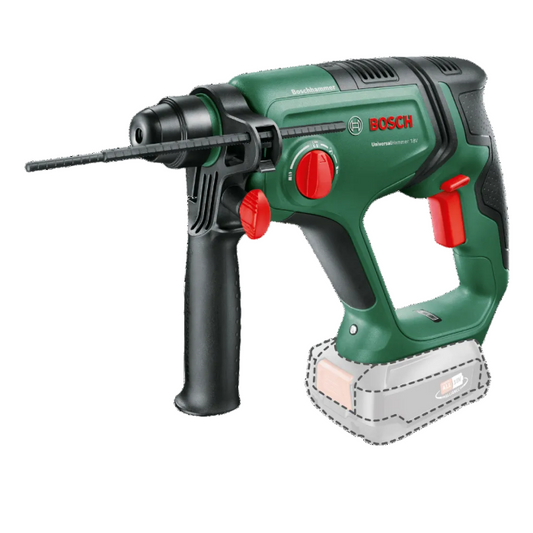 Akumulatora perforators BOSCH UniversalHammer 18V - bez akumulatora un lādētāja
