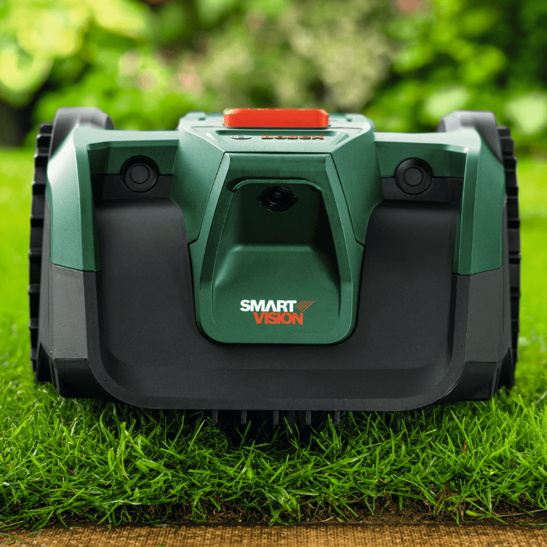 Mauriņa robots BOSCH VISIMOW18V-100 ar akumulatoru un lādētāju